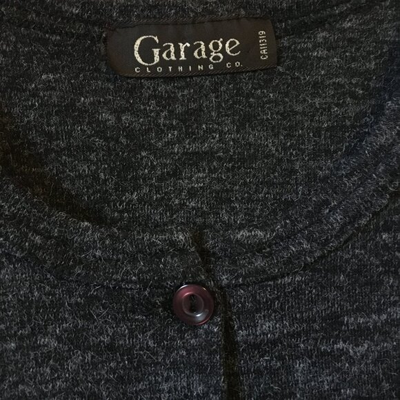 Vintage 90s Made in Canada Garage Button Up Cardigan - Picture 9 of 15